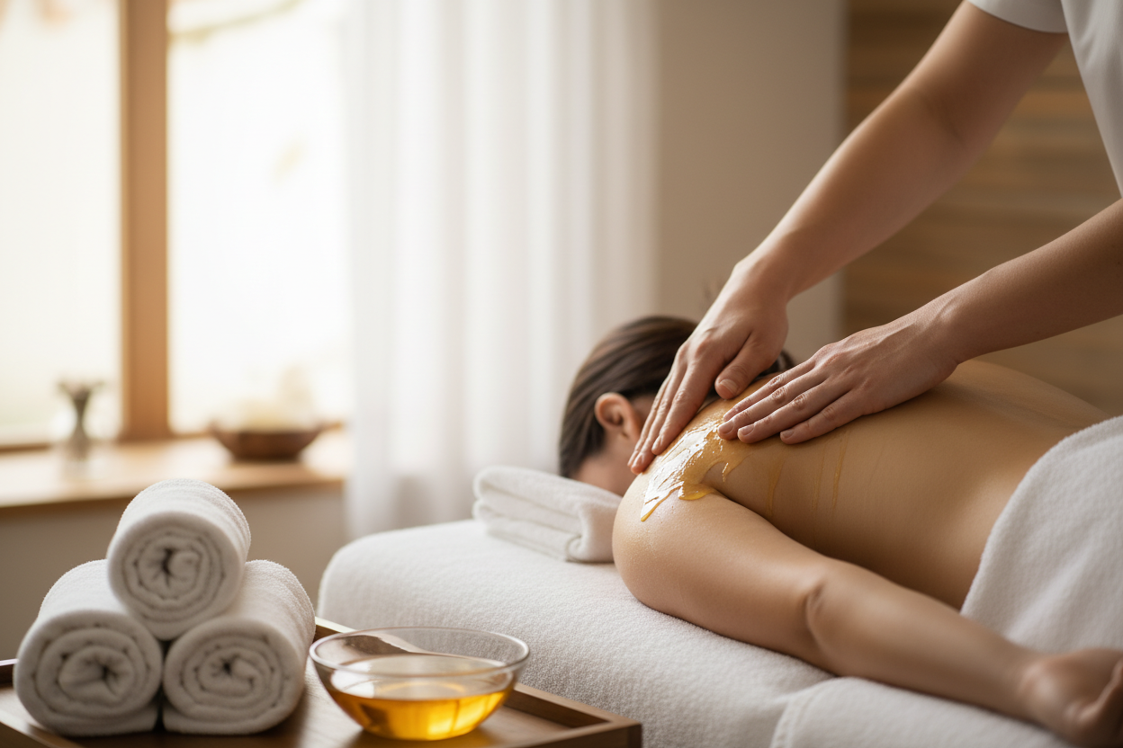 pain relief oil massage